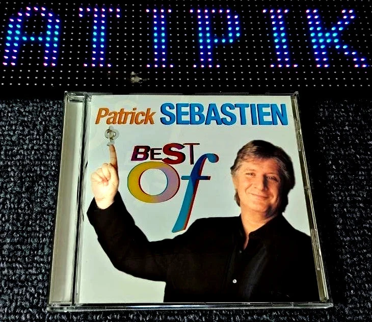 🎉 Cd Patrick Sebastien - Best Of - Tubes Cultes Français 🕺